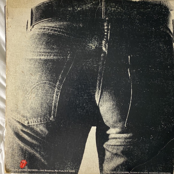 Rare VINTAGE ROLLING STONES “STICKY FINGERS Album”. REAL ZIPPER VERSION.1971 - Picture 9 of 14